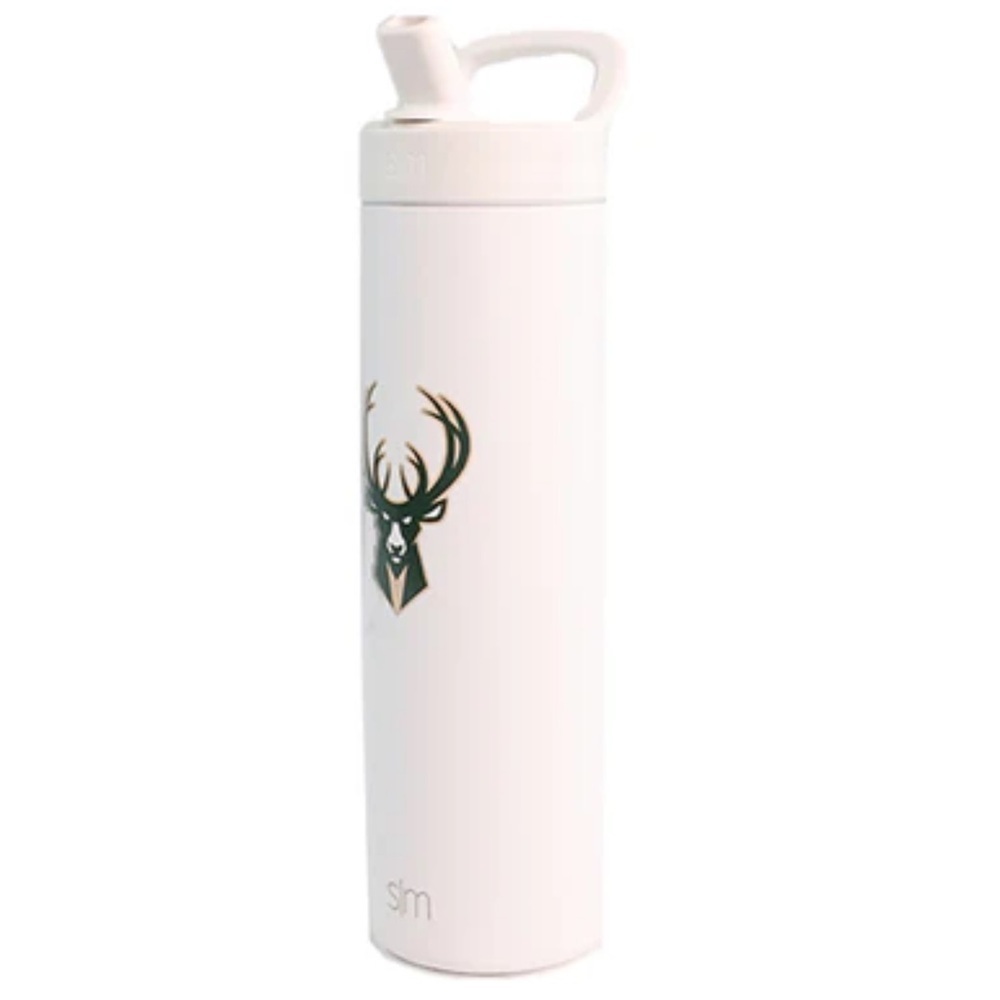 NBA Milwaukee Bucks Simple Modern Mesa 24oz water bottle.